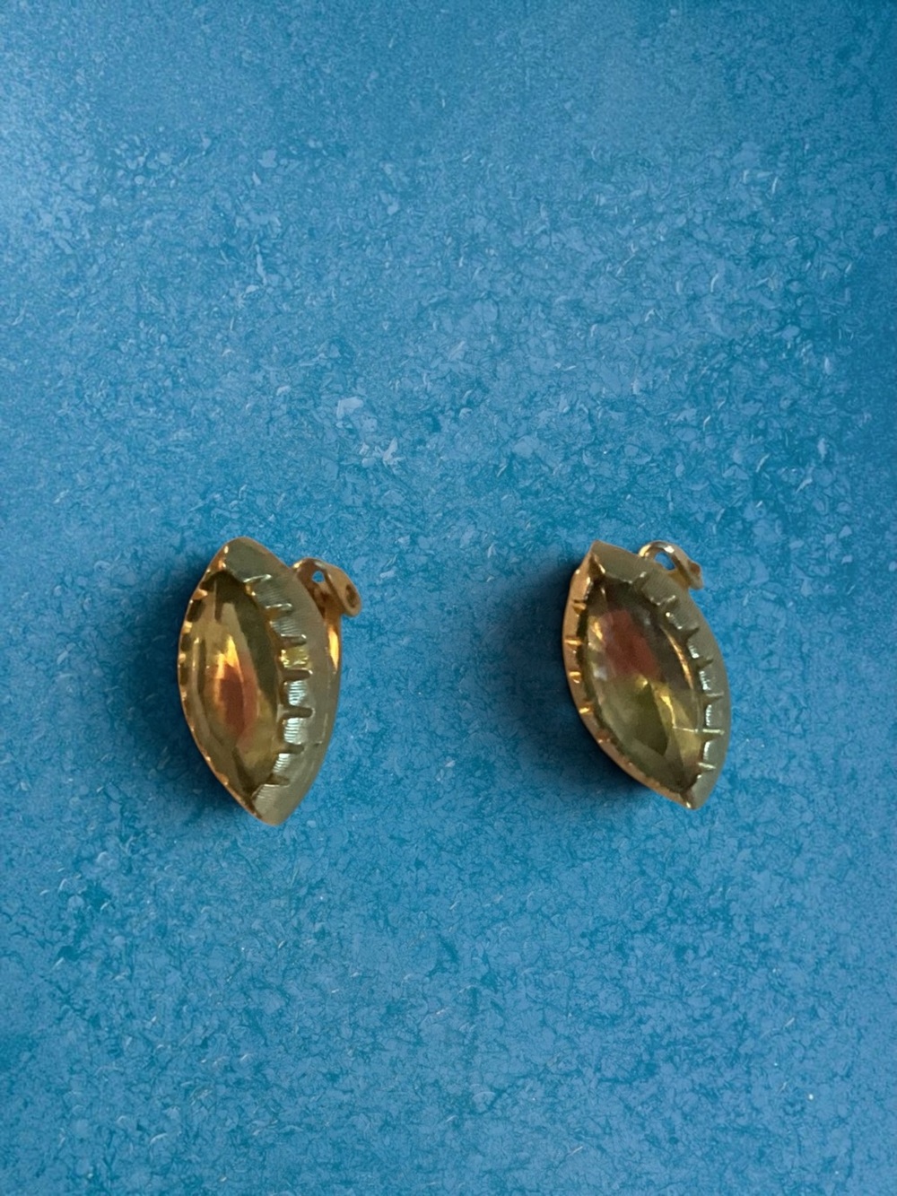 Vintage Signed Continental Earrings
